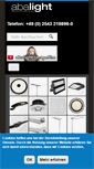 Mobile Screenshot of abalight.de